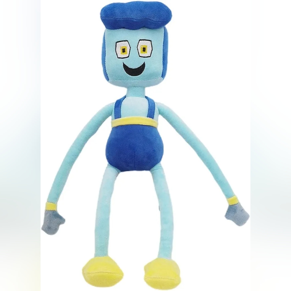 17" Daddy Long Legs Soft Toy 17 Inch Blue and Yellow Plush Kids Poppy Playtime - Picture 2 of 12